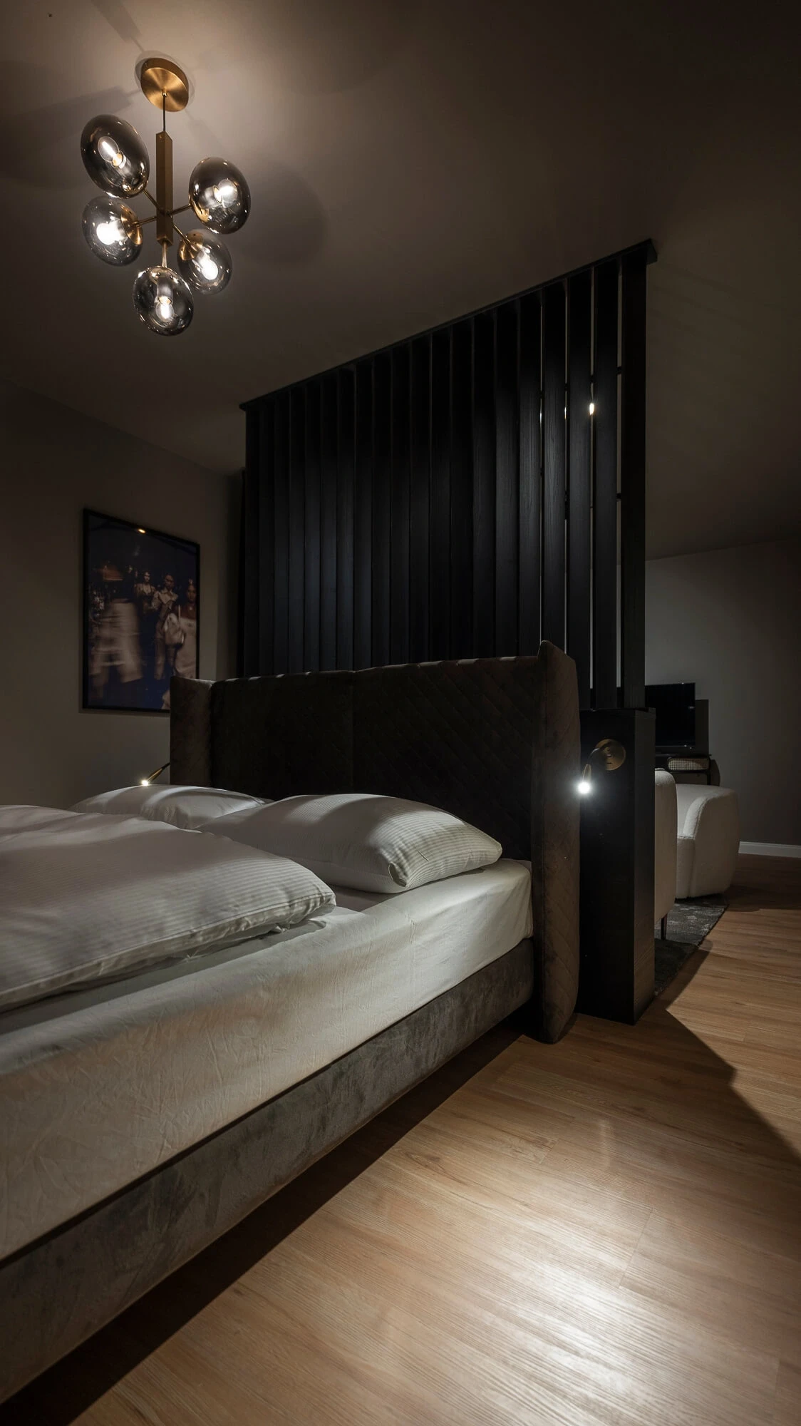Junior Suite mit Balkon Leipzig Küche